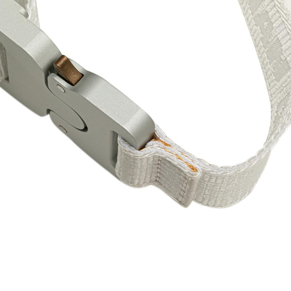 White Nylon Dior Saddle Bag