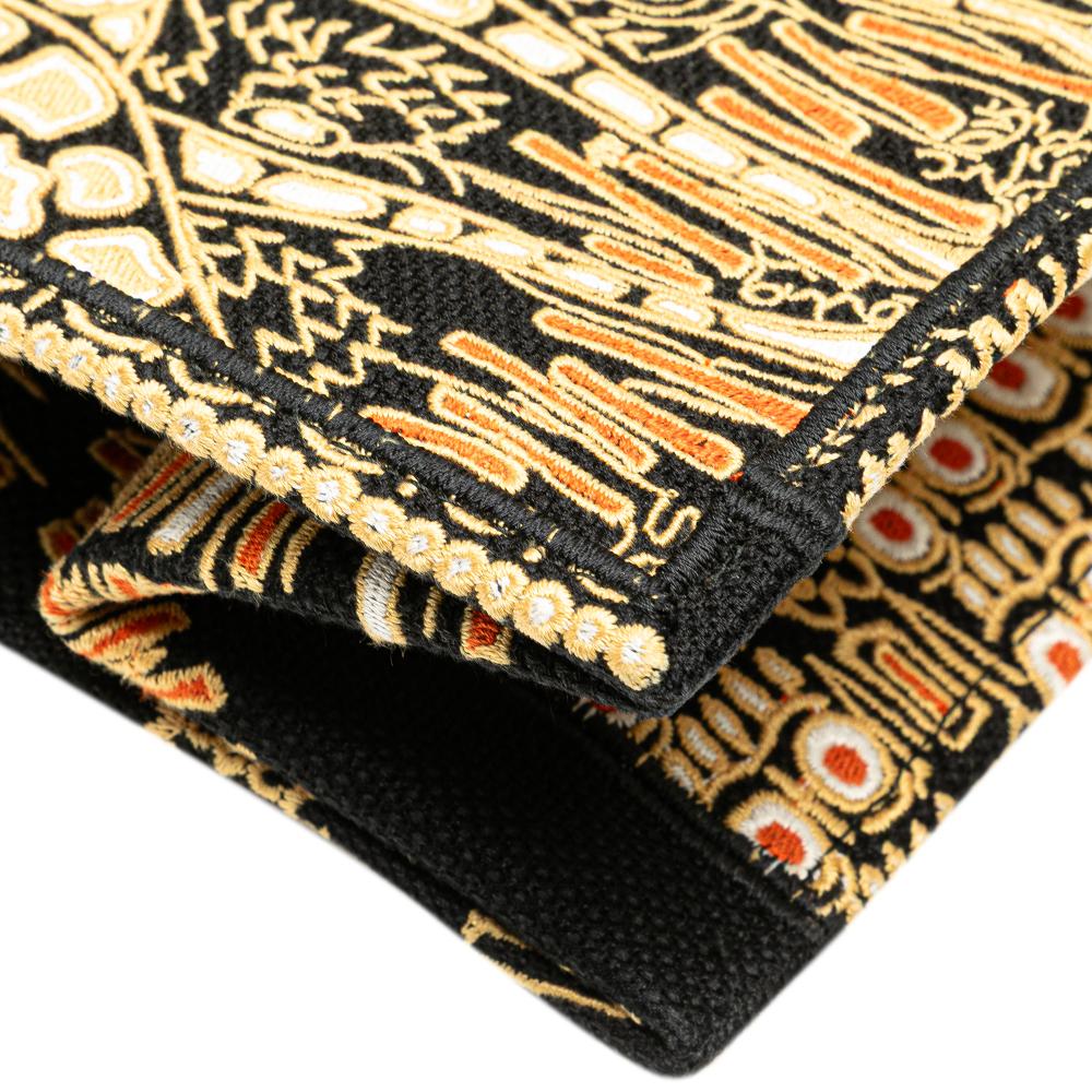 Yellow Canvas Dior Book Tote