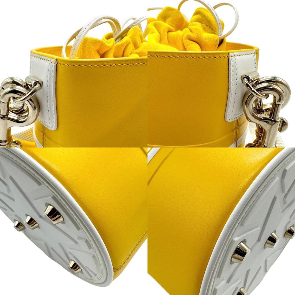Yellow Leather Dior Handbag