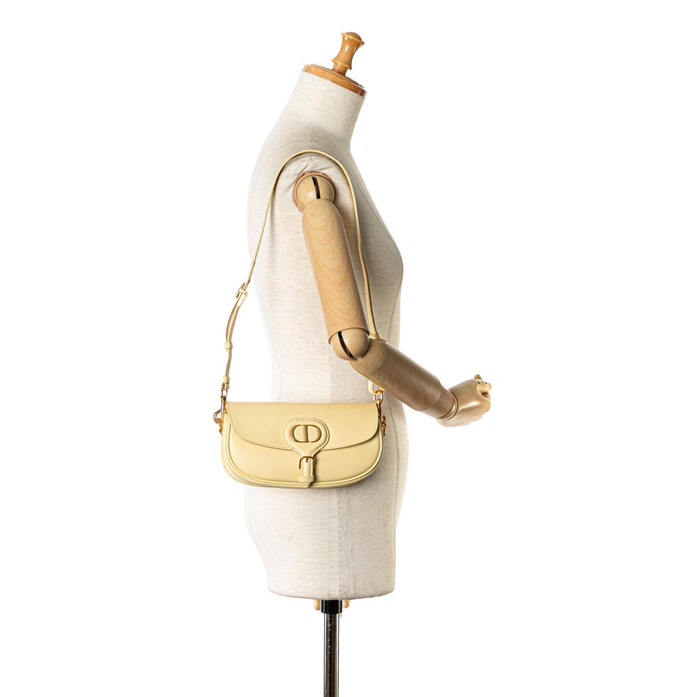 Yellow Leather Dior Crossbody Bag