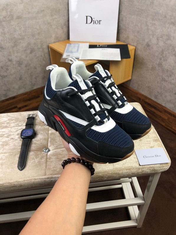 Christian Dior B22 Black Red Sneaker