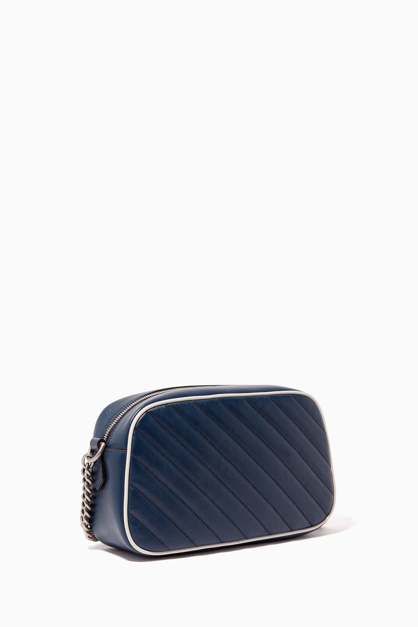 GUCCI GG MARMONT LEATHER SMALL SHOULDER BAG