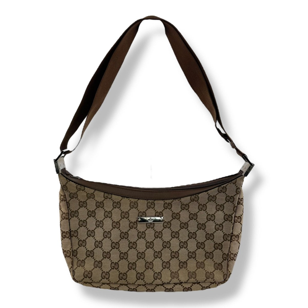 Gucci GG Canvas Beige Shoulder Handbag