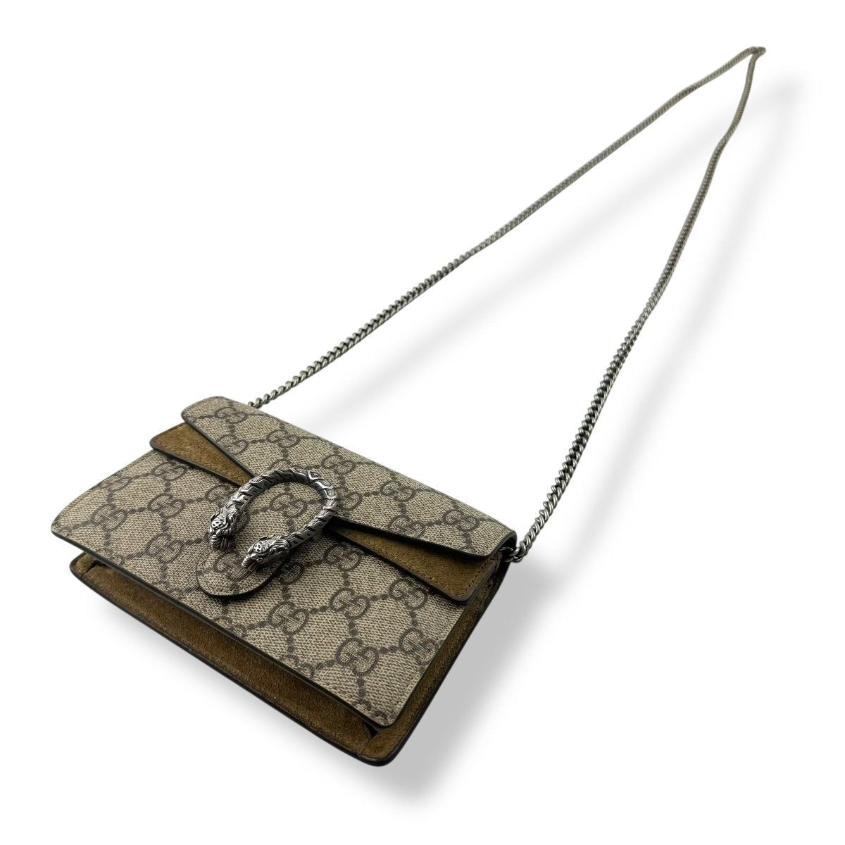 Gucci GG Dionysus Beige Super Mini Handbag