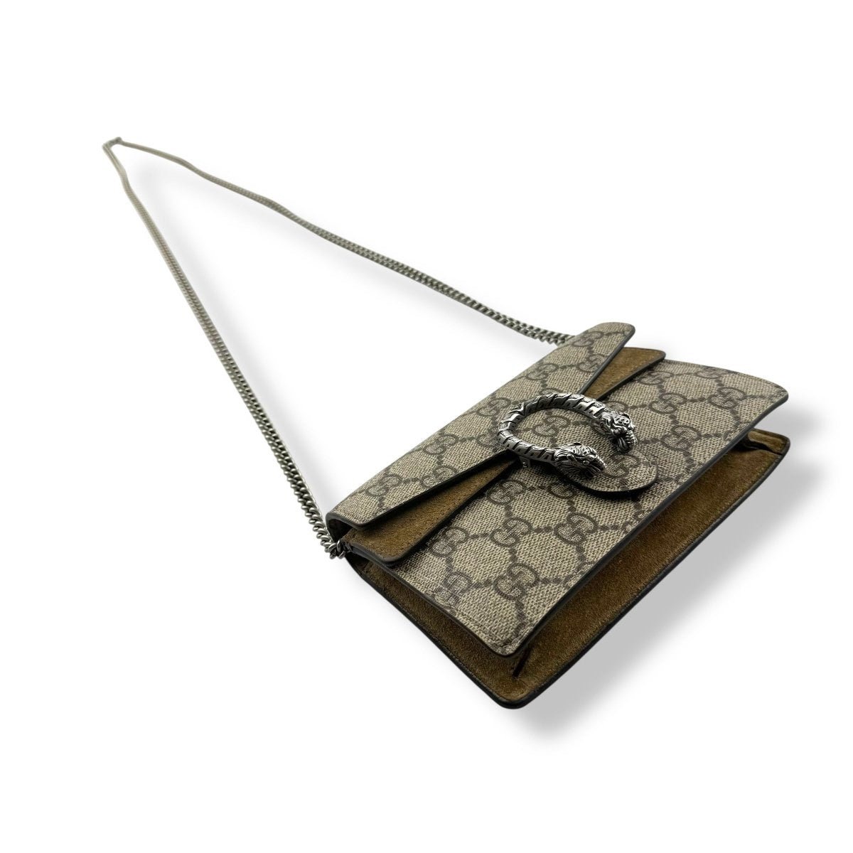 Gucci GG Dionysus Beige Super Mini Handbag