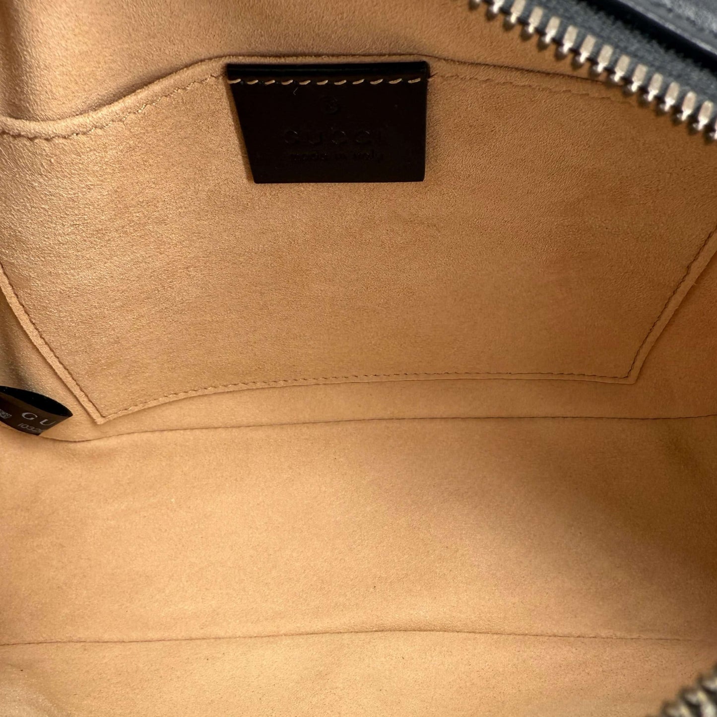 Gucci GG Marmont Small Shoulder Bag – Black Matelassé Calfskin with Antiqued Gold Chain