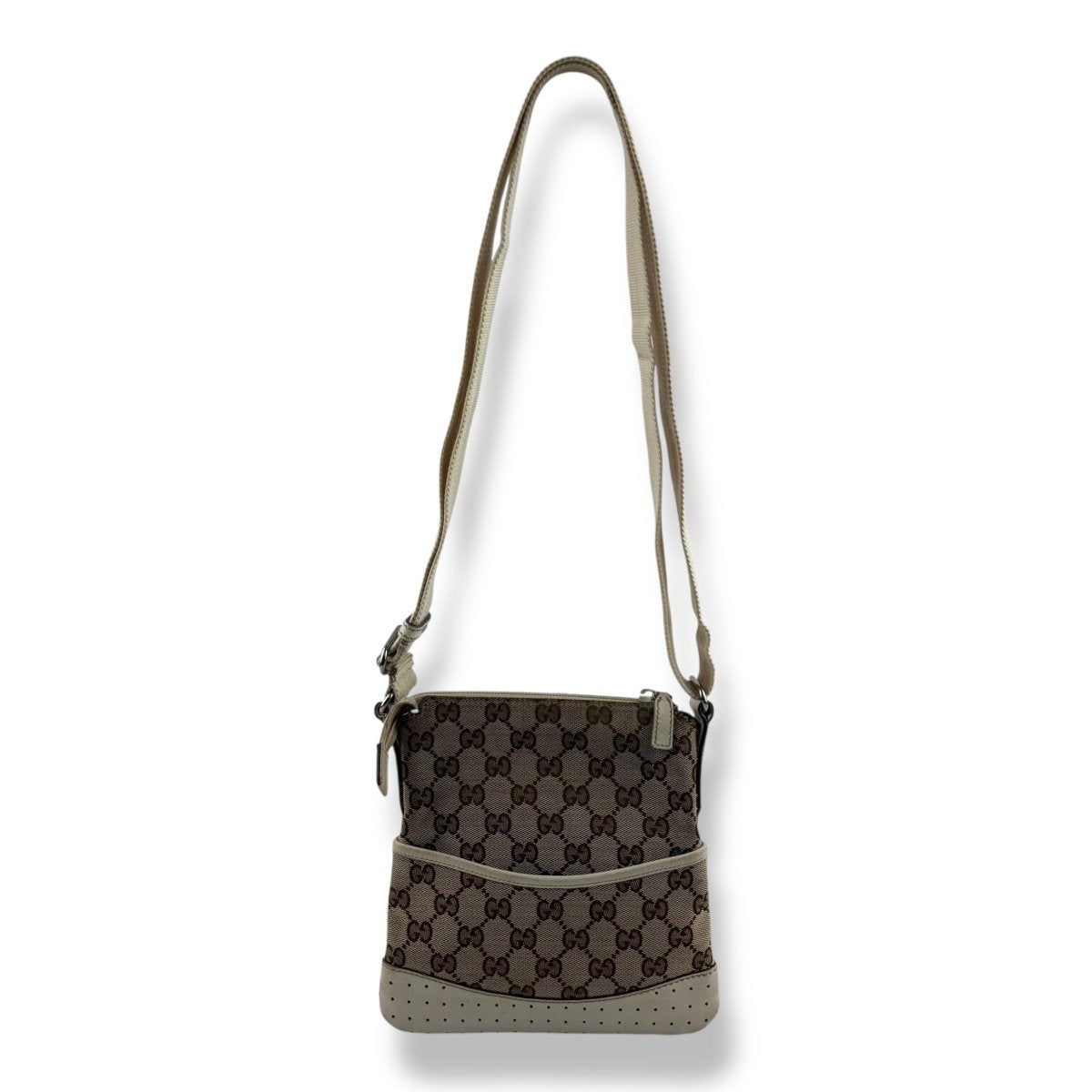 Gucci GG Monogram Beige Crossbody Bag