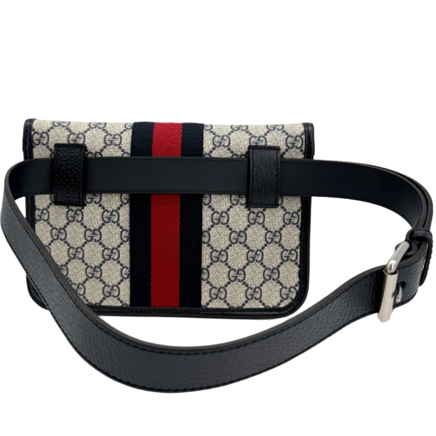 Gucci GG Supreme Monogram Web Ophidia Belt Bag – Beige