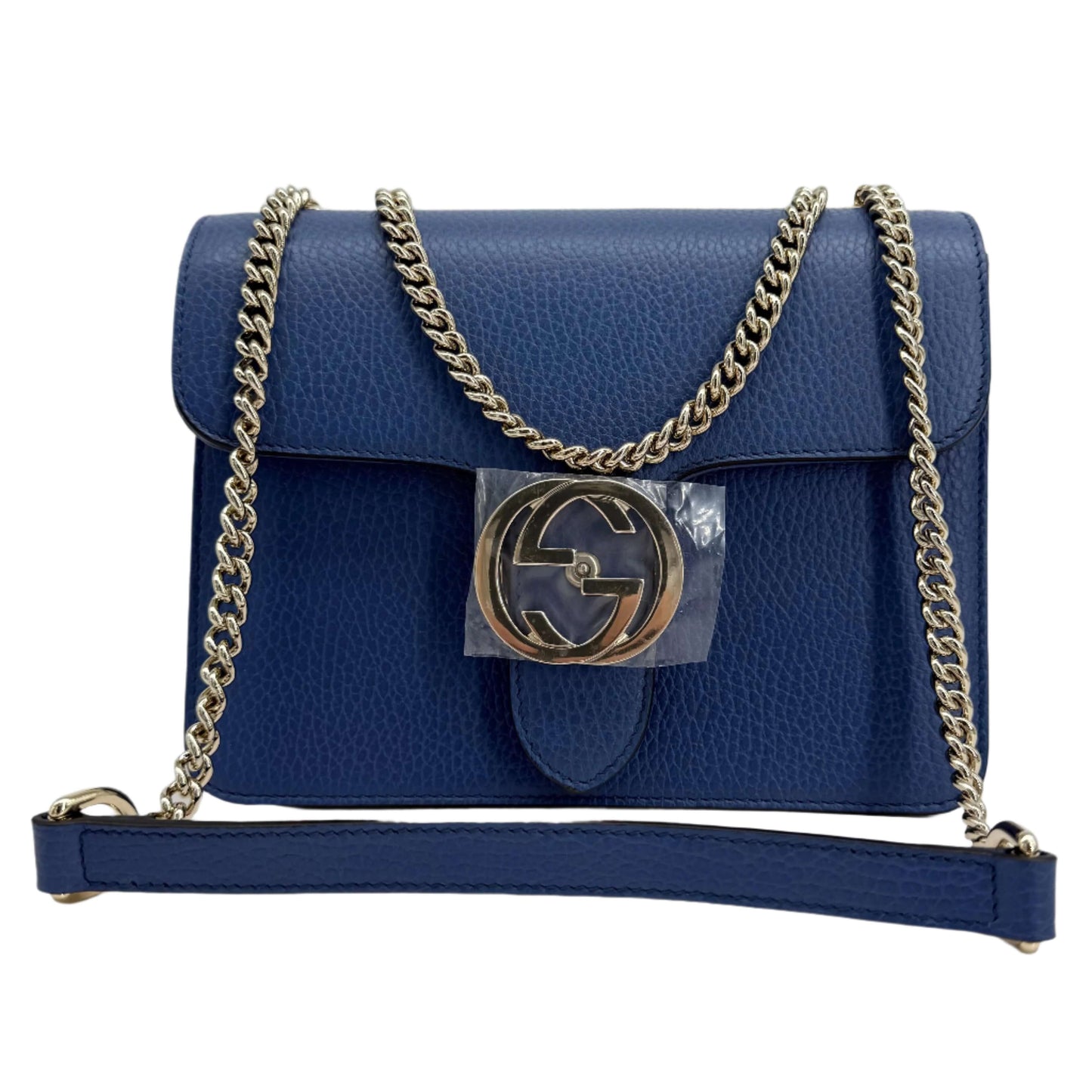 Gucci Interlocking G Small Shoulder Bag – Dollar Calfskin Leather