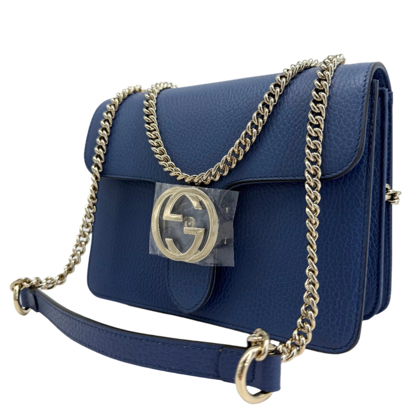 Gucci Interlocking G Small Shoulder Bag – Dollar Calfskin Leather