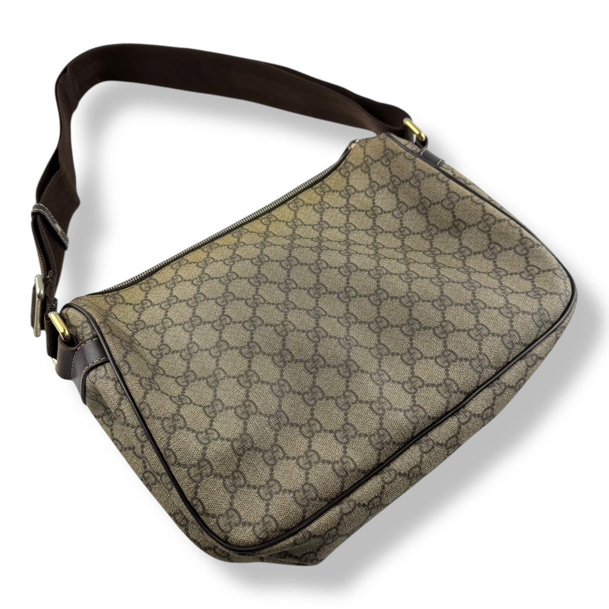 Gucci Messenger Bag GG Supreme Brown Beige