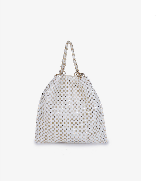 ZOYA STUDDED SHOULDER CREAM
