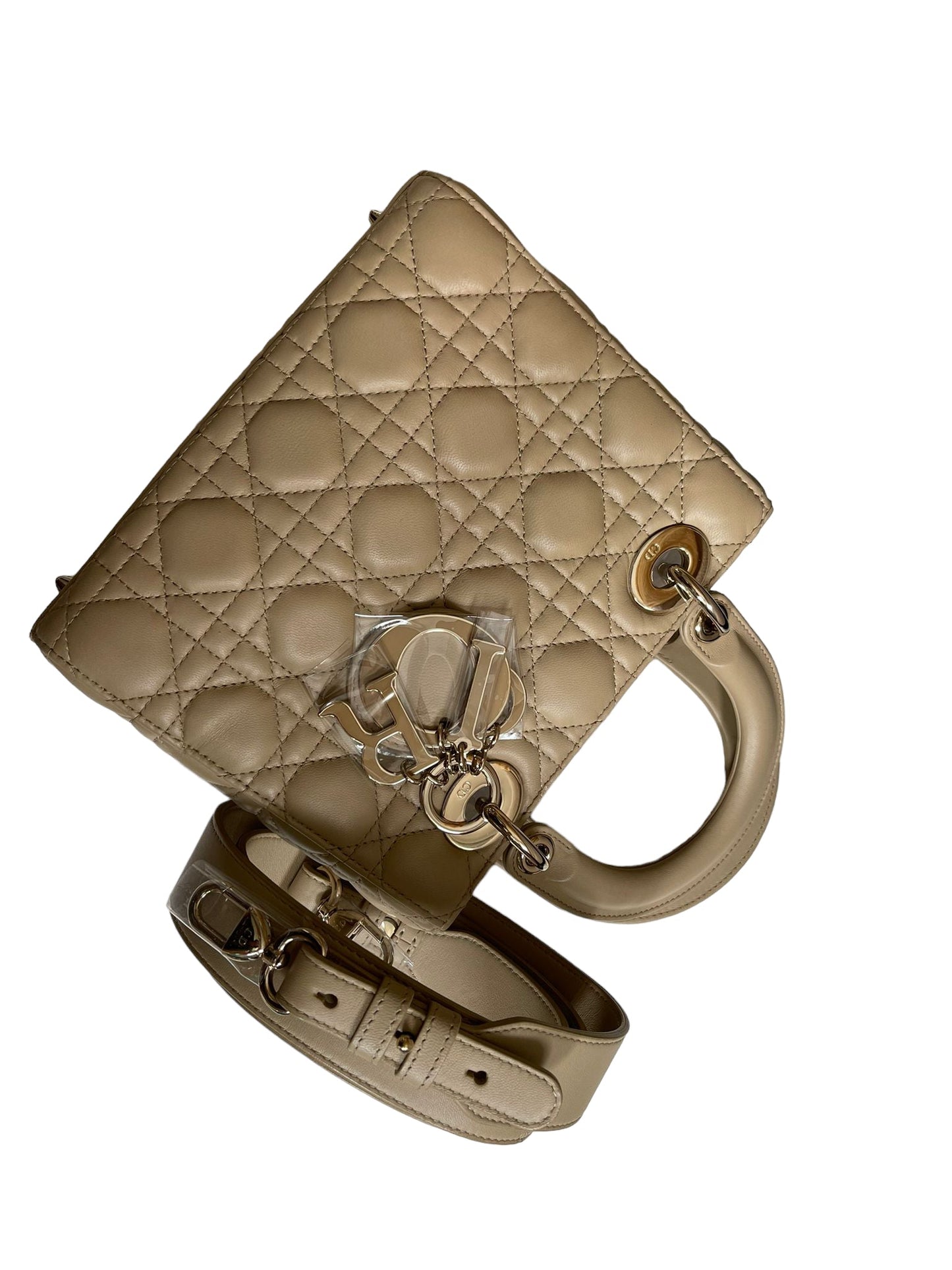 My ABC Dior Small Lady  Bag Light Beige
