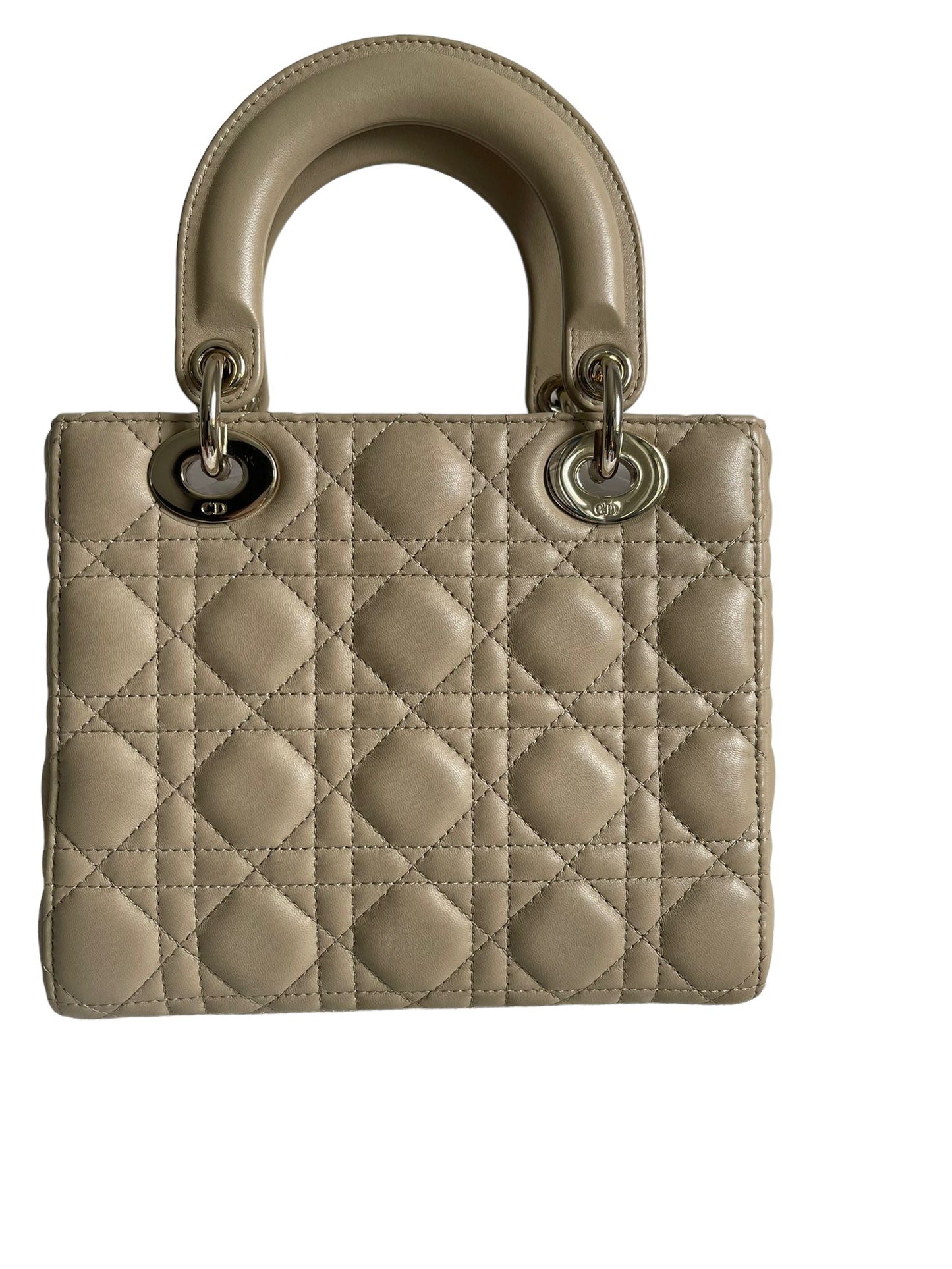 My ABC Dior Small Lady  Bag Light Beige
