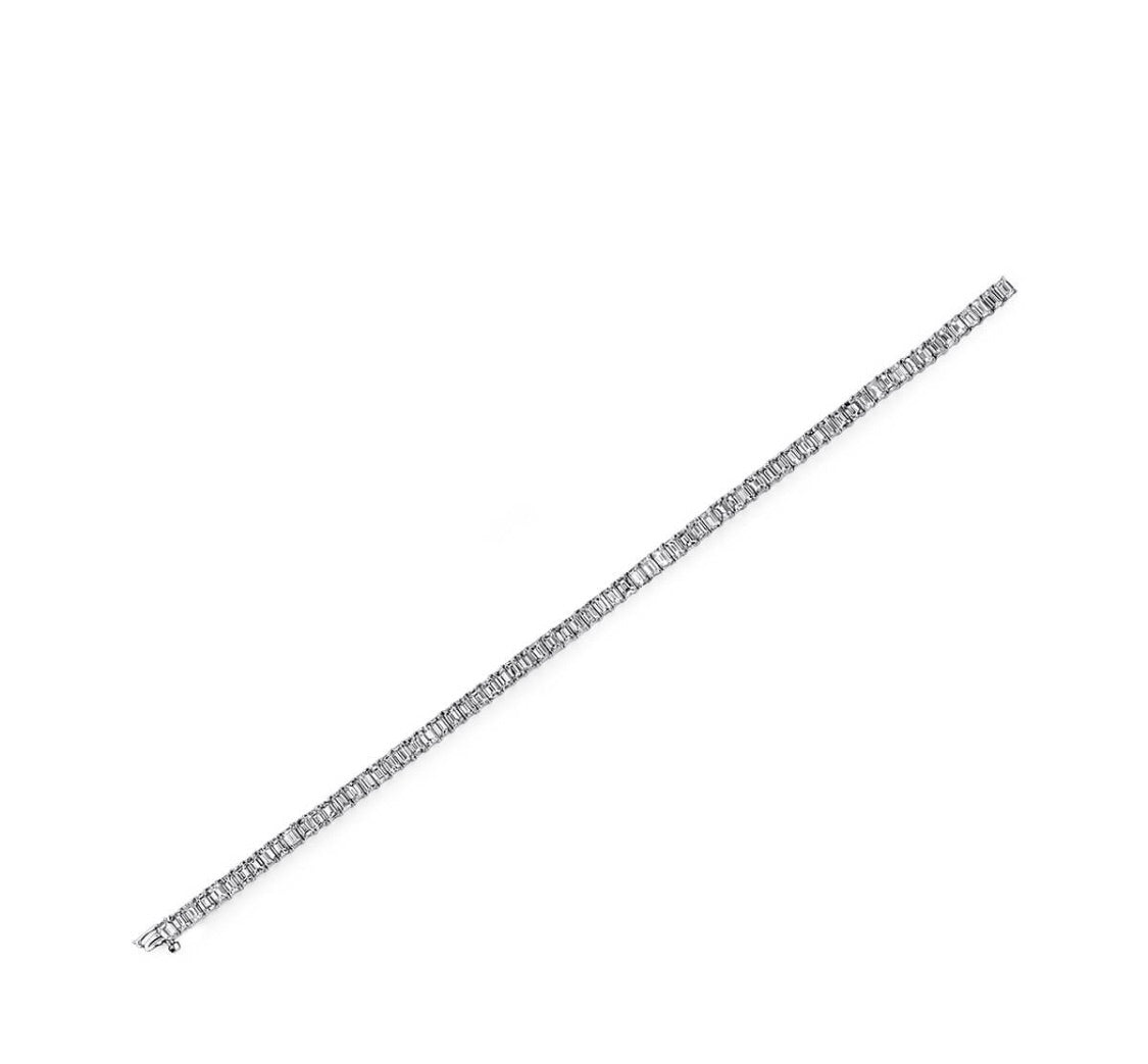 6.76ct Diamond Tennis Bracelet