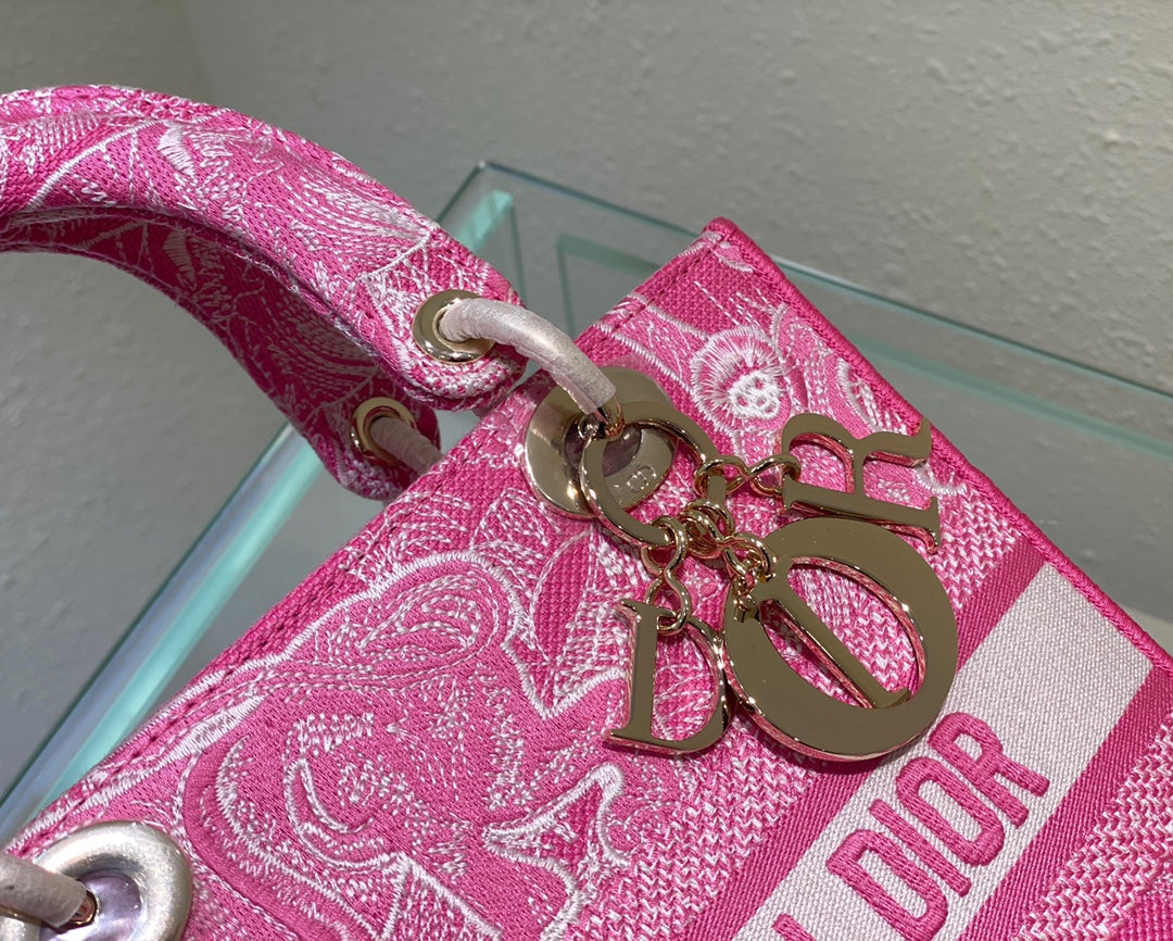 Christian Dior Medium Lady D Lite Bag