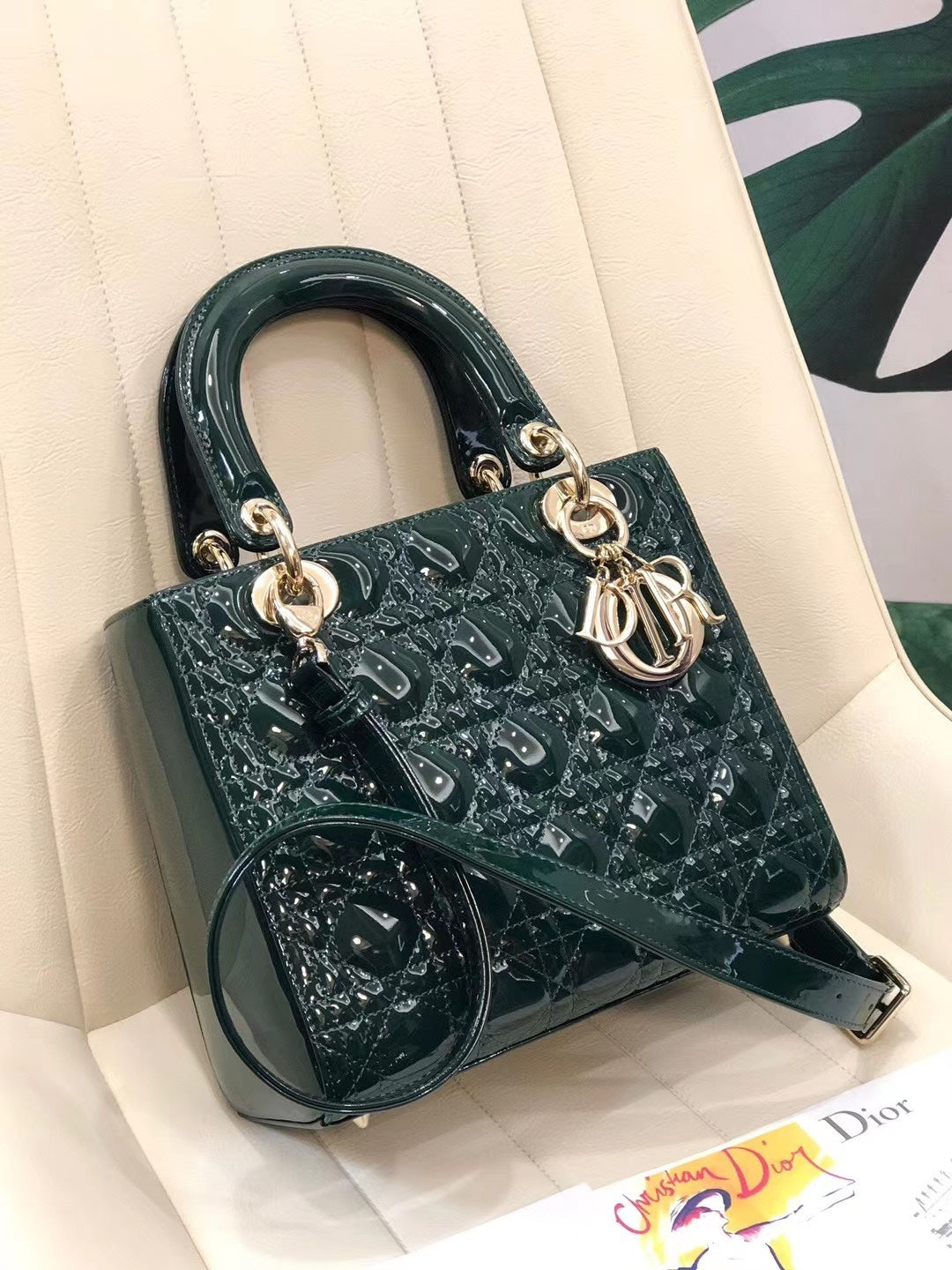 Christian Dior Medium Lady Dior  Bag