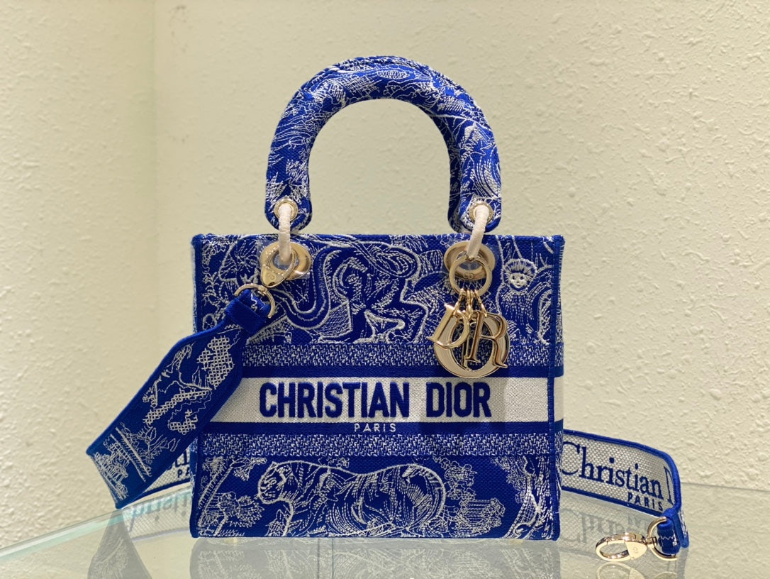 Christian Dior Medium Lady D Lite Bag