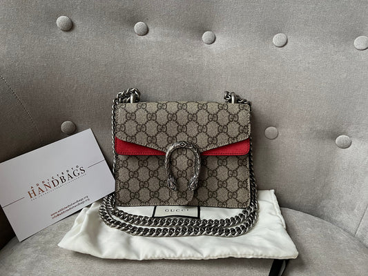 Gucci Dionysus GG Supreme Mini Shoulder Bag (RRP £1,700)