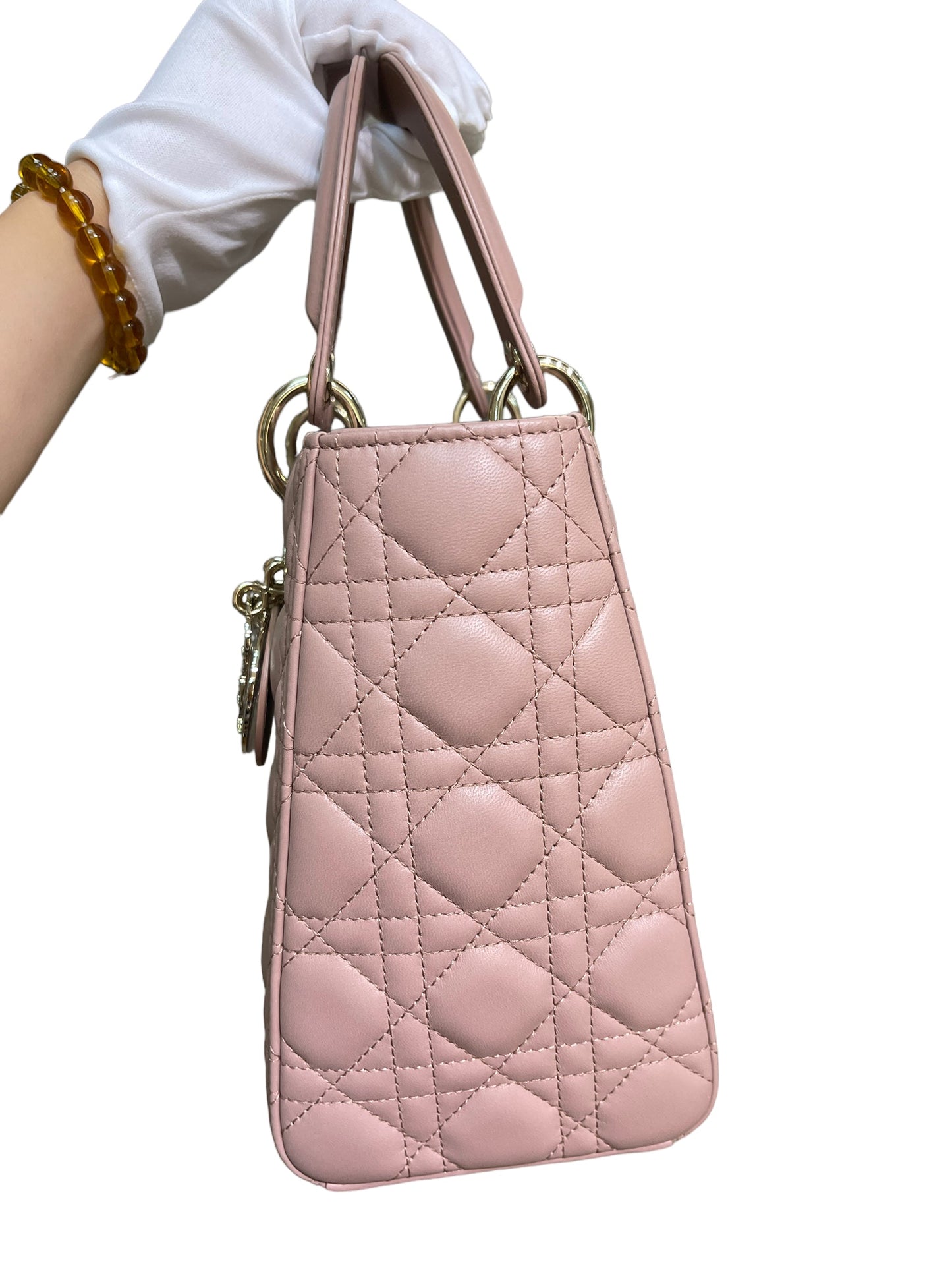 My Dior Lady Medium Flap Blush/Fard Color Bag