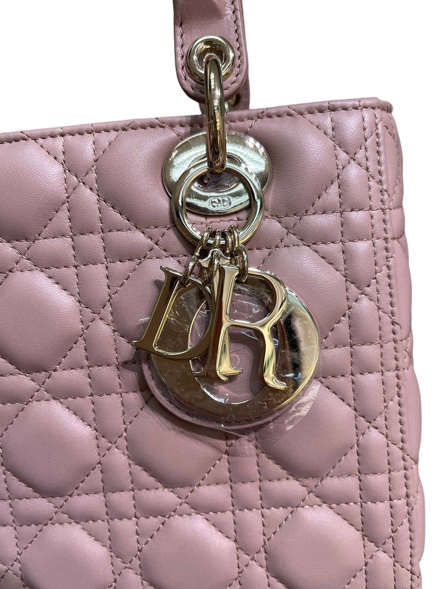 My Dior Lady Medium Flap Blush/Fard Color Bag