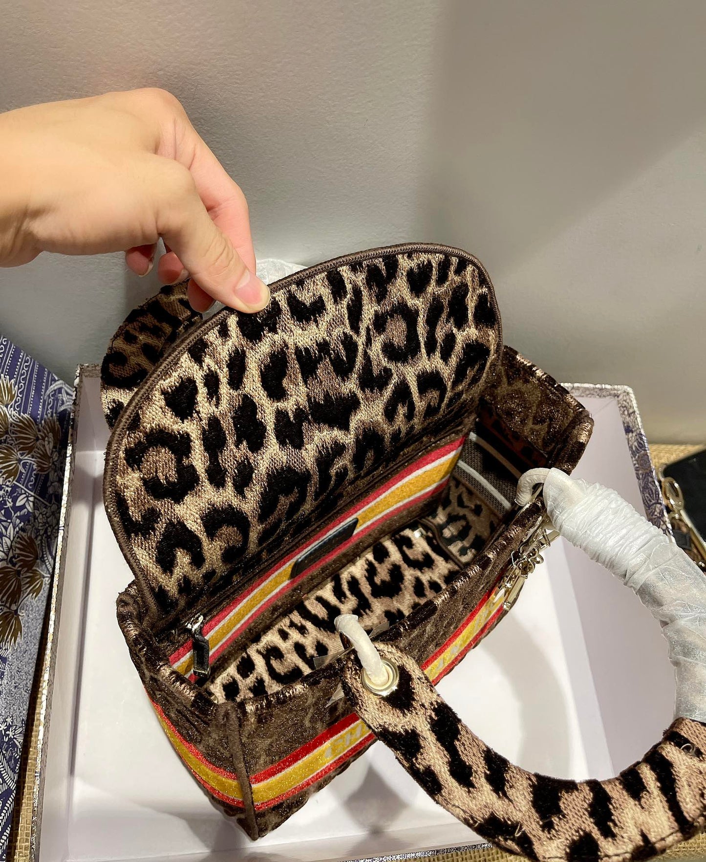 Christian Dior Medium Lady D Lite Bag