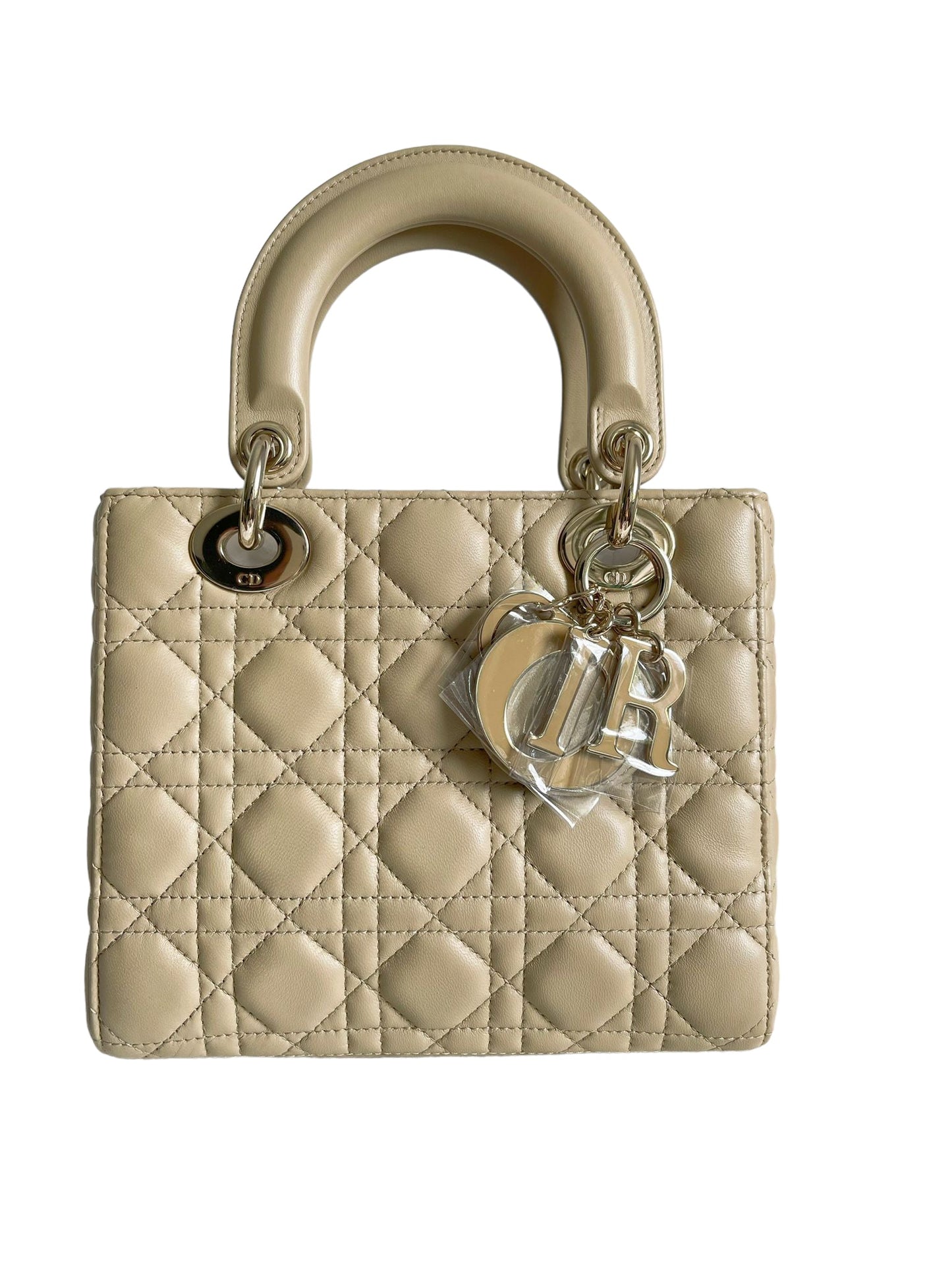 My ABC Dior Small Lady  Bag Light Beige