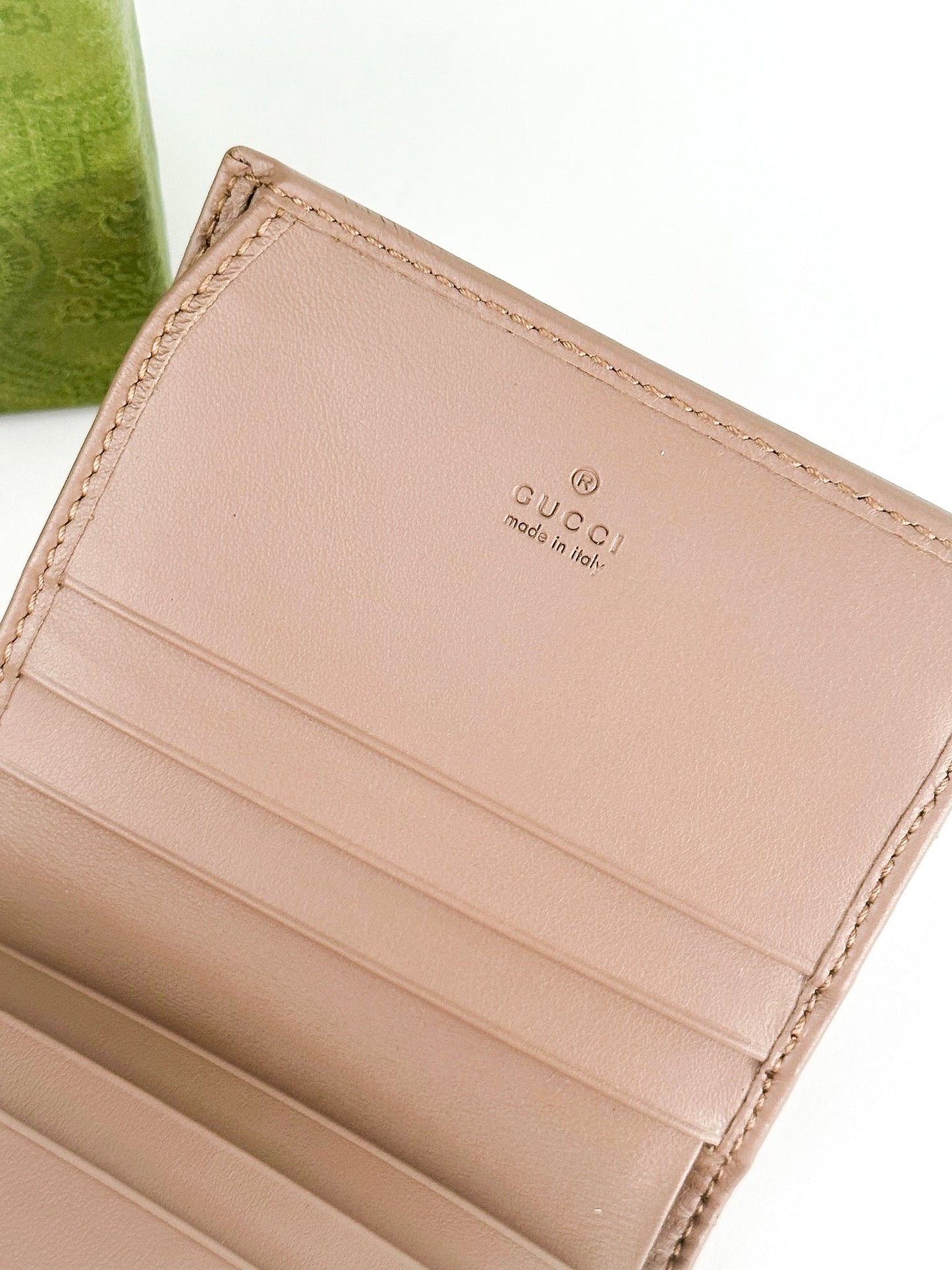 Gucci Marmont Mini Quilted Wallet