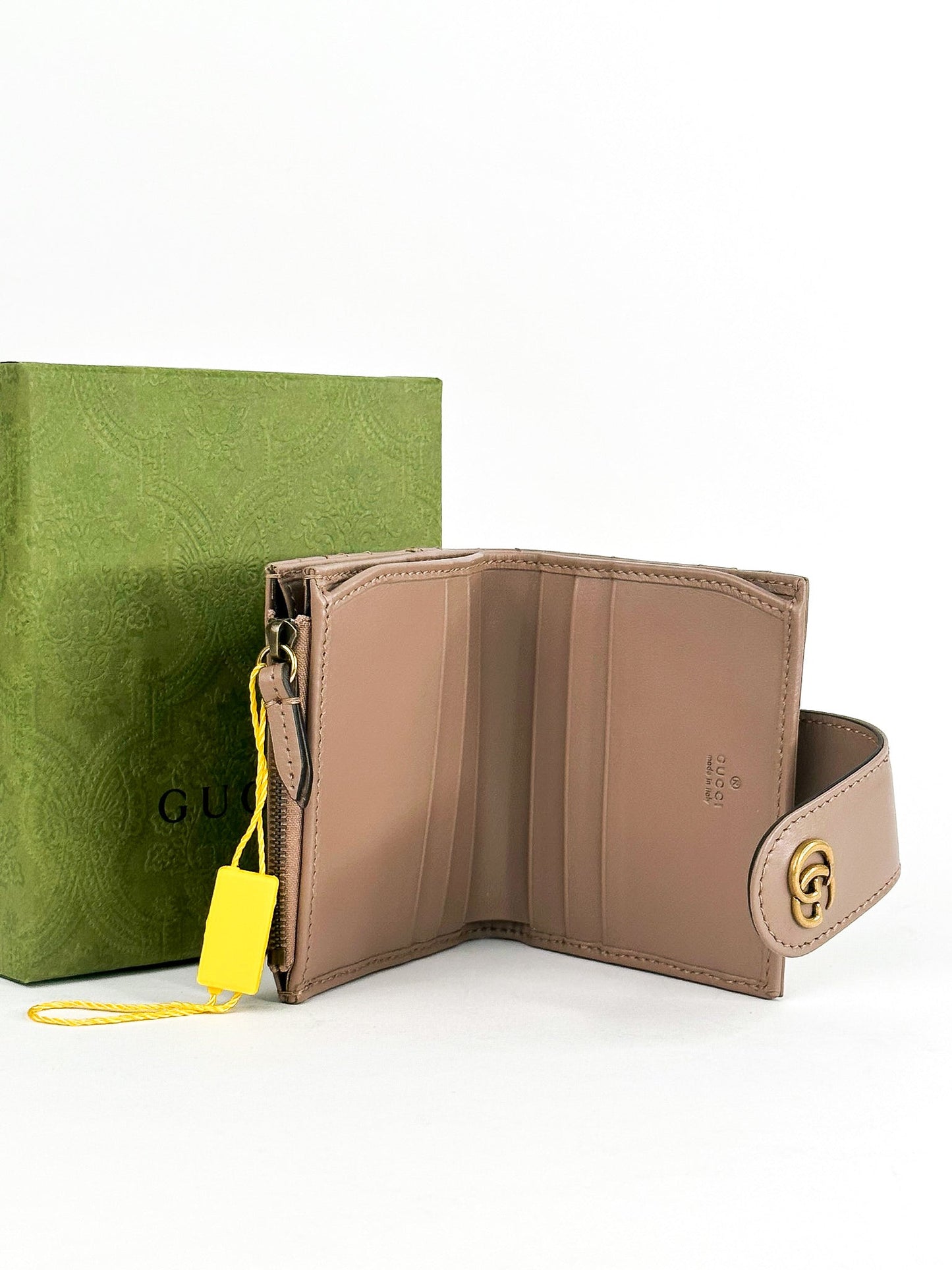 Gucci Marmont Mini Quilted Wallet