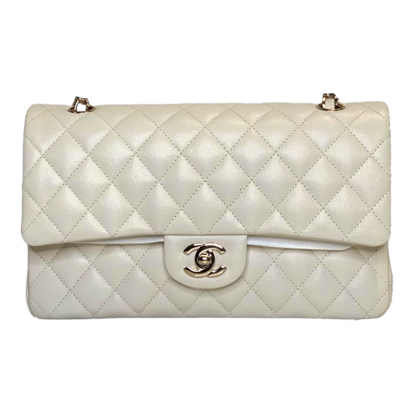 Chanel Classic Flap Medium White