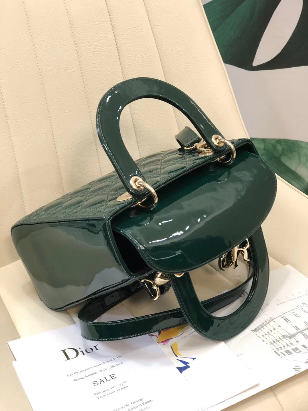 Christian Dior Medium Lady Dior  Bag