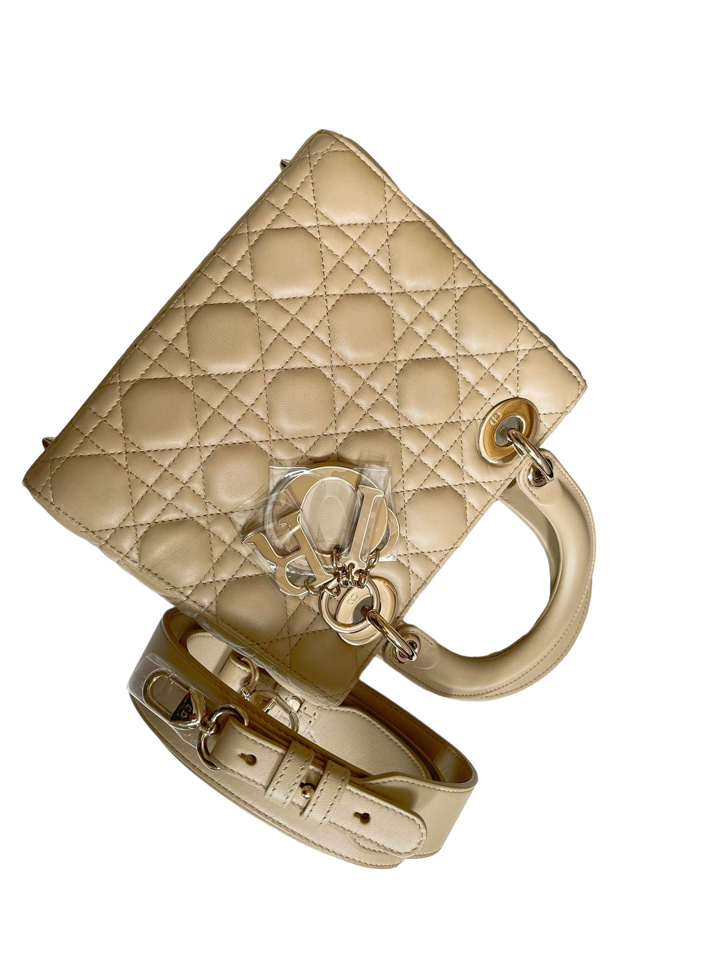 My ABC Dior Small Lady  Bag Light Beige