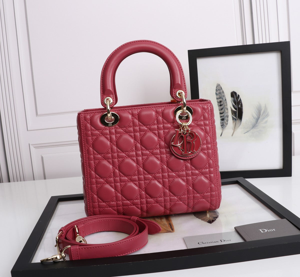 Christian Dior Medium Lady Dior  Bag