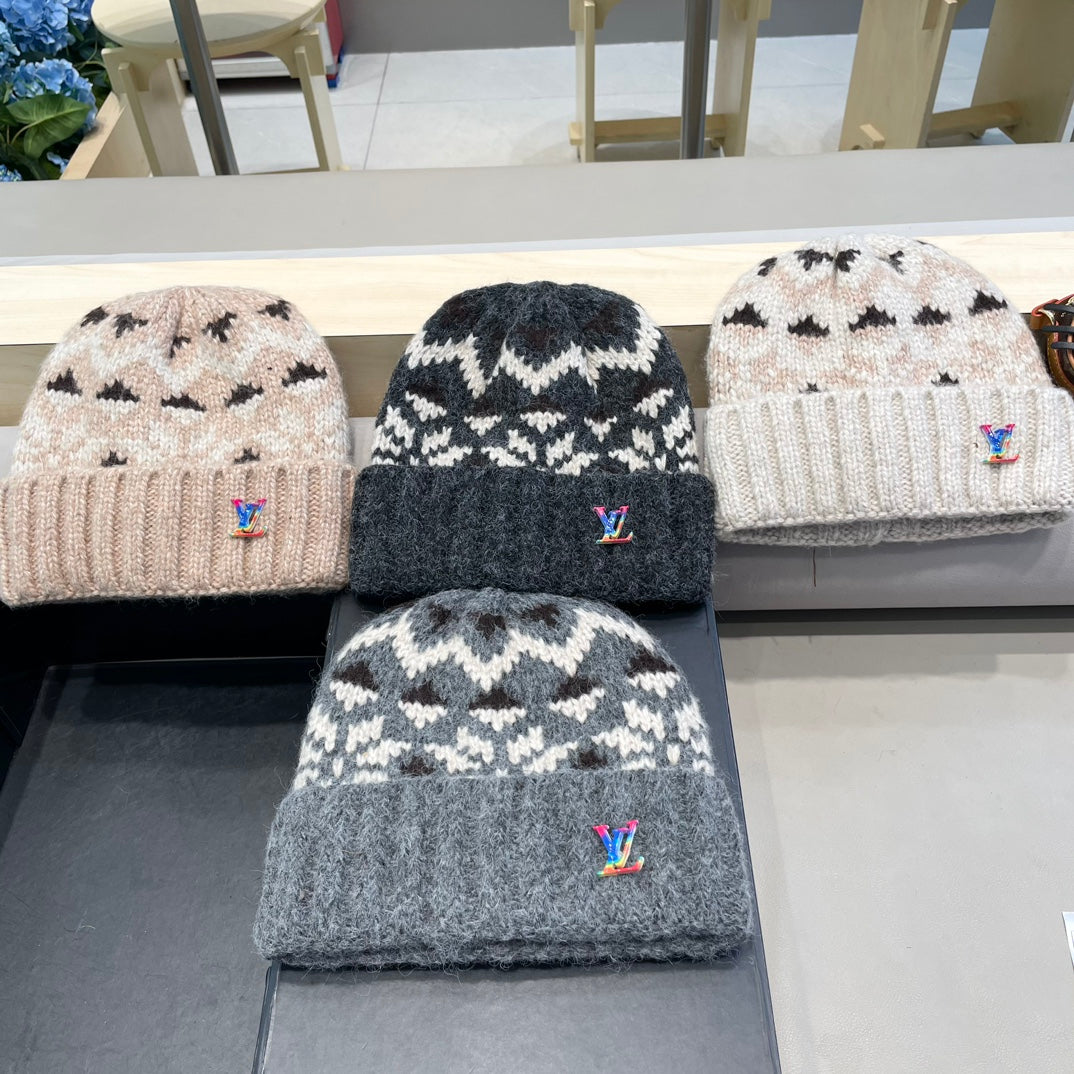 WINDPROOF WOOLEN HAT COLORFUL 406925