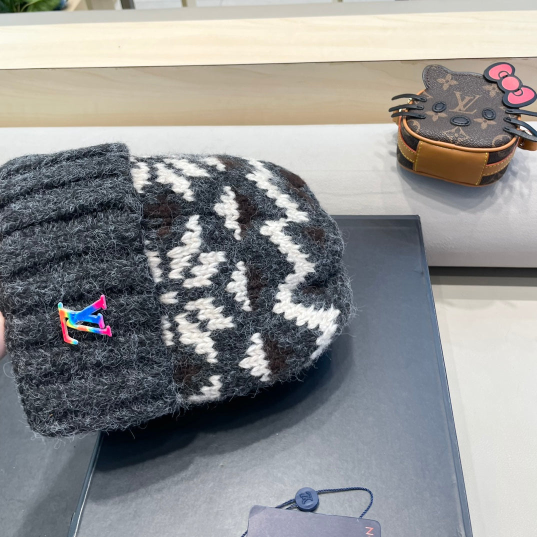 WINDPROOF WOOLEN HAT COLORFUL 406926