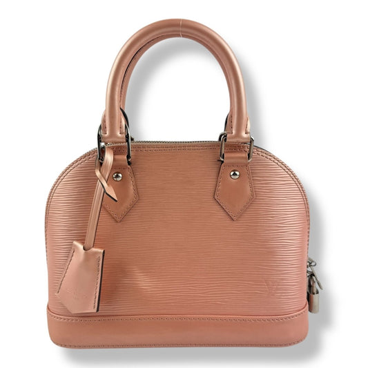Louis Vuitton Alma BB Epi Leather Pink Handbag