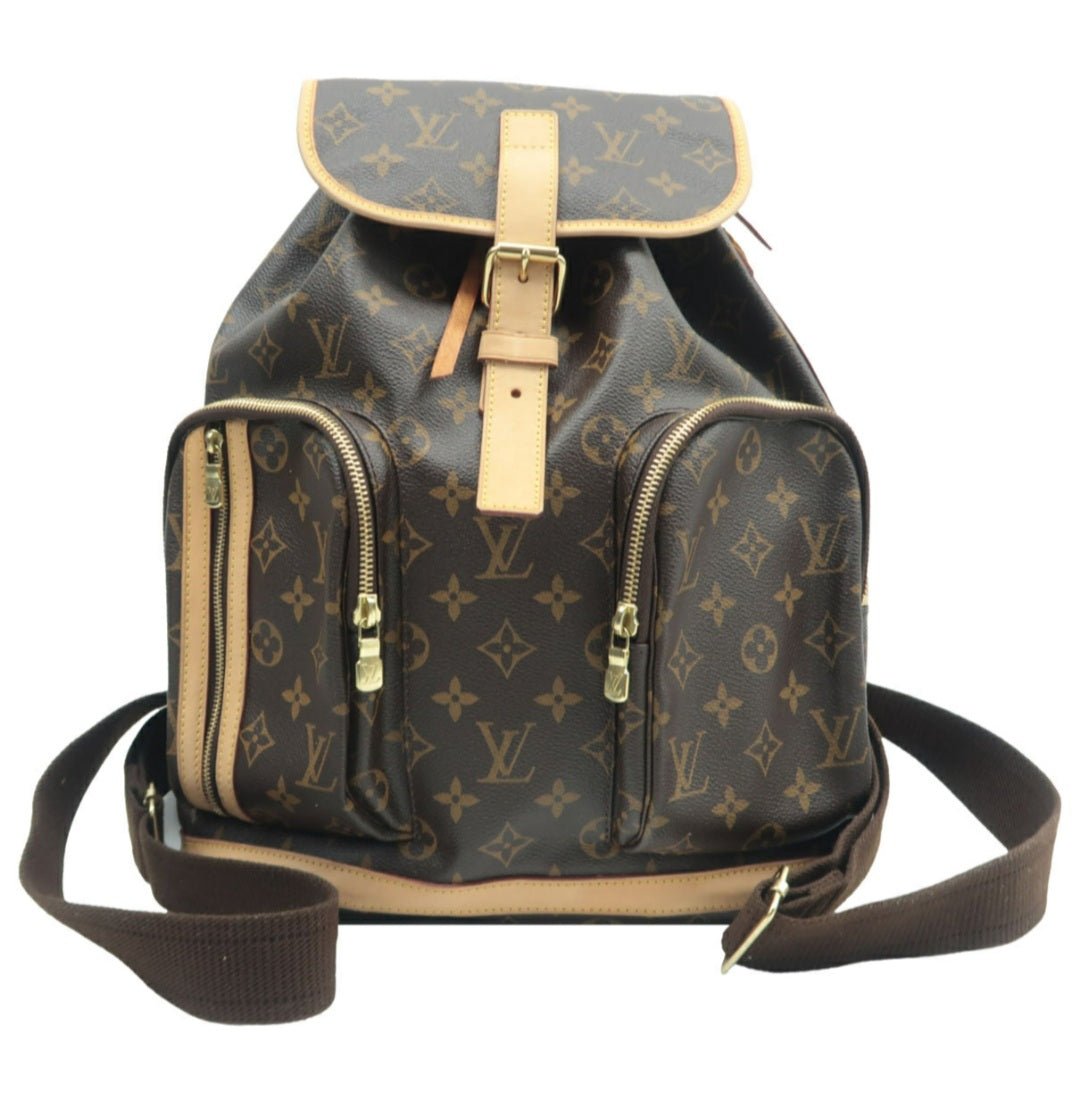Louis Vuitton Bosphore Brown Monogram Canvas Backpack