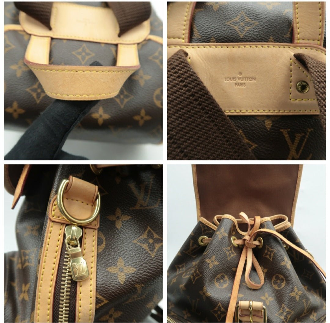 Louis Vuitton Bosphore Brown Monogram Canvas Backpack