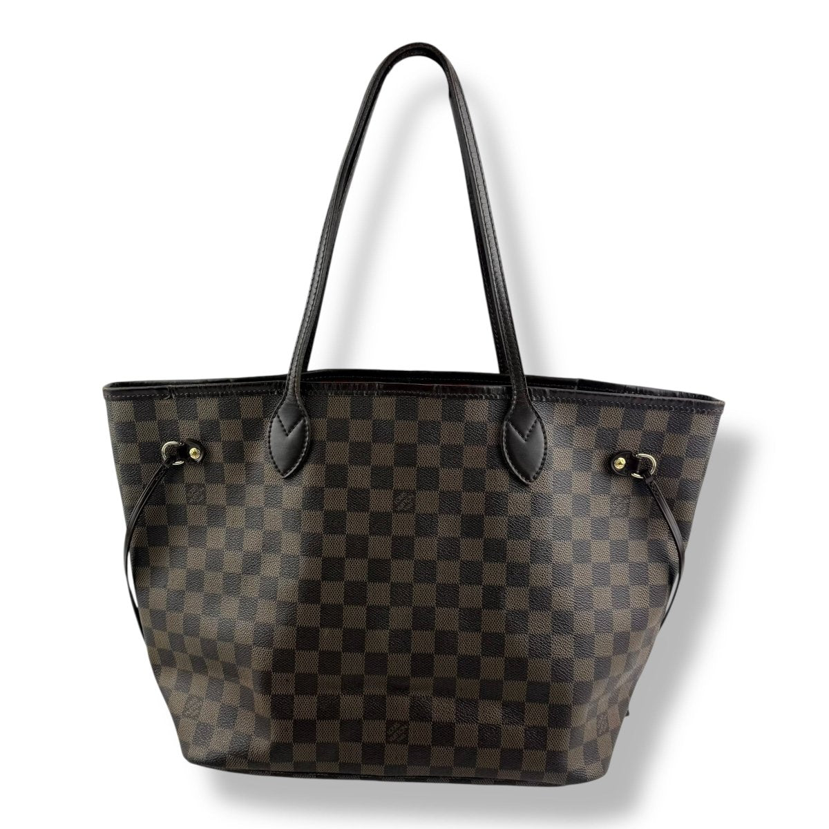 Louis Vuitton Brown Damier Neverfull MM Handbag