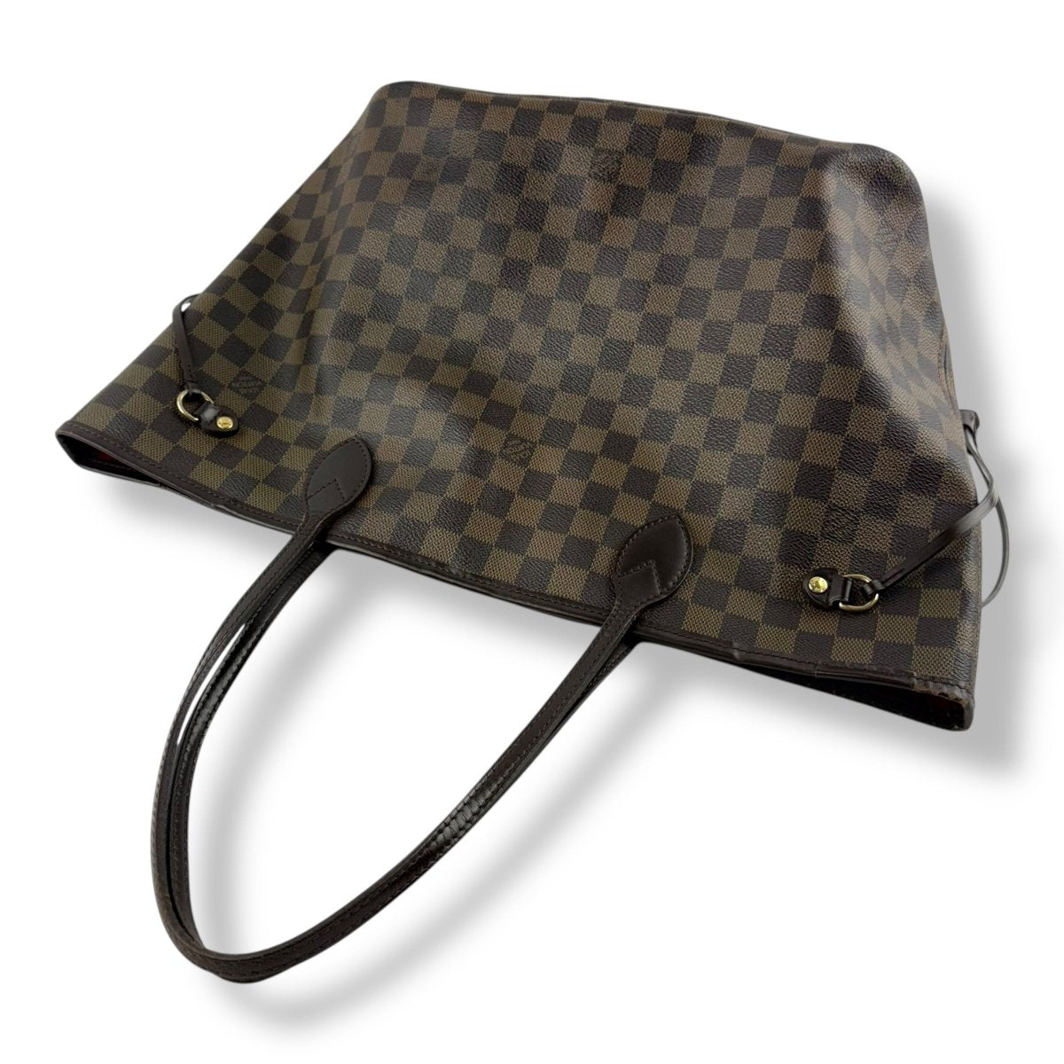 Louis Vuitton Brown Damier Neverfull MM Handbag