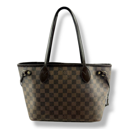 Louis Vuitton Brown Damier Neverfull PM Handbag