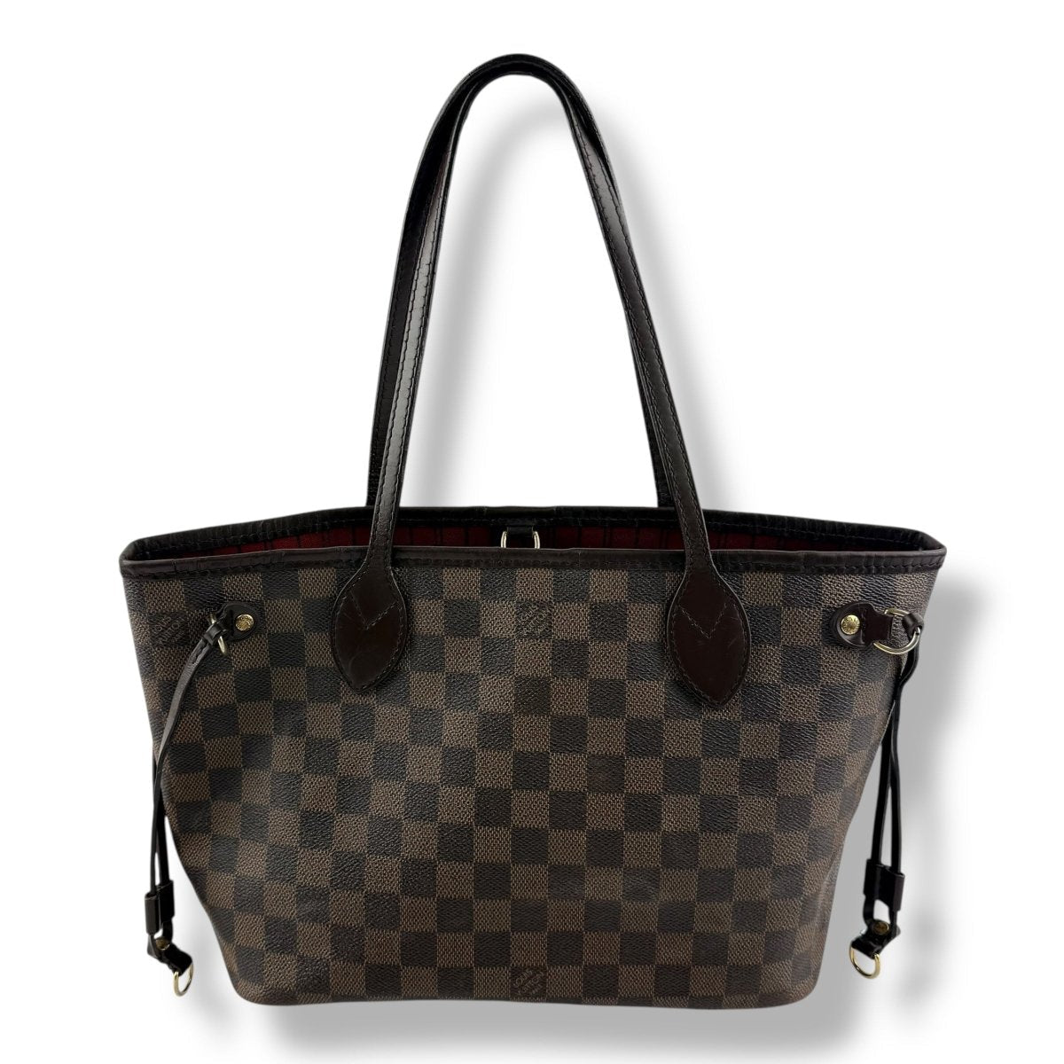 Louis Vuitton Brown Damier Neverfull PM Handbag