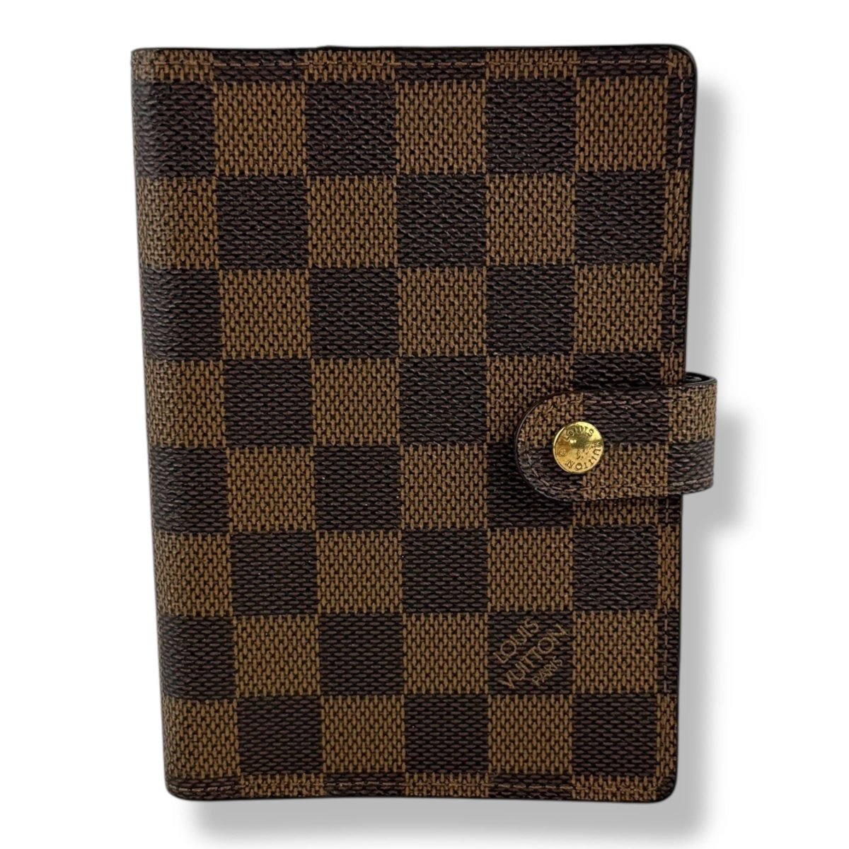 Louis Vuitton Brown Damier Small Ring Agenda Wallet