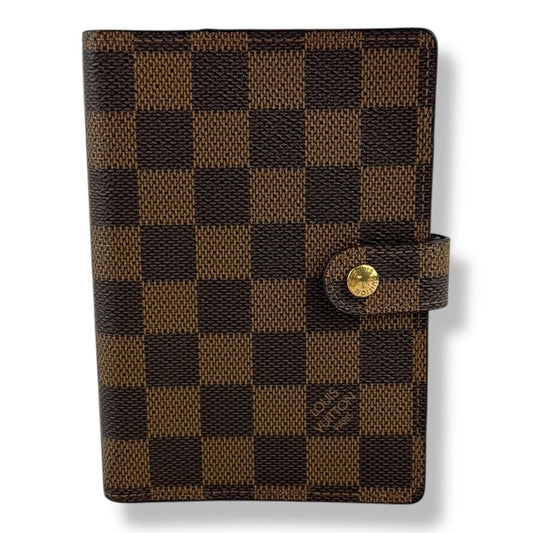 Louis Vuitton Brown Damier Small Ring Agenda Wallet
