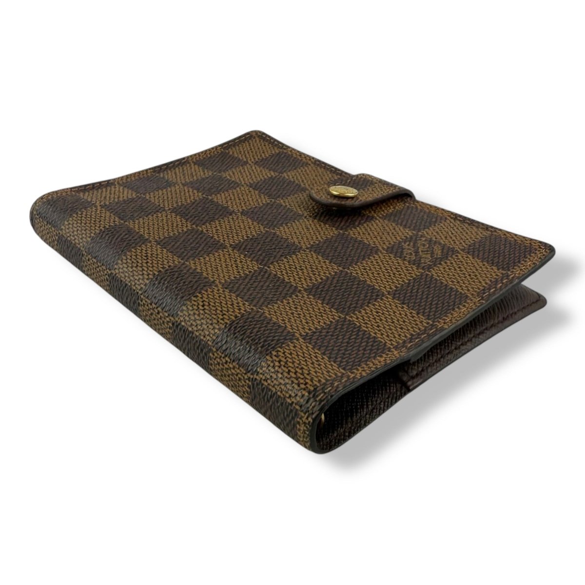 Louis Vuitton Brown Damier Small Ring Agenda Wallet