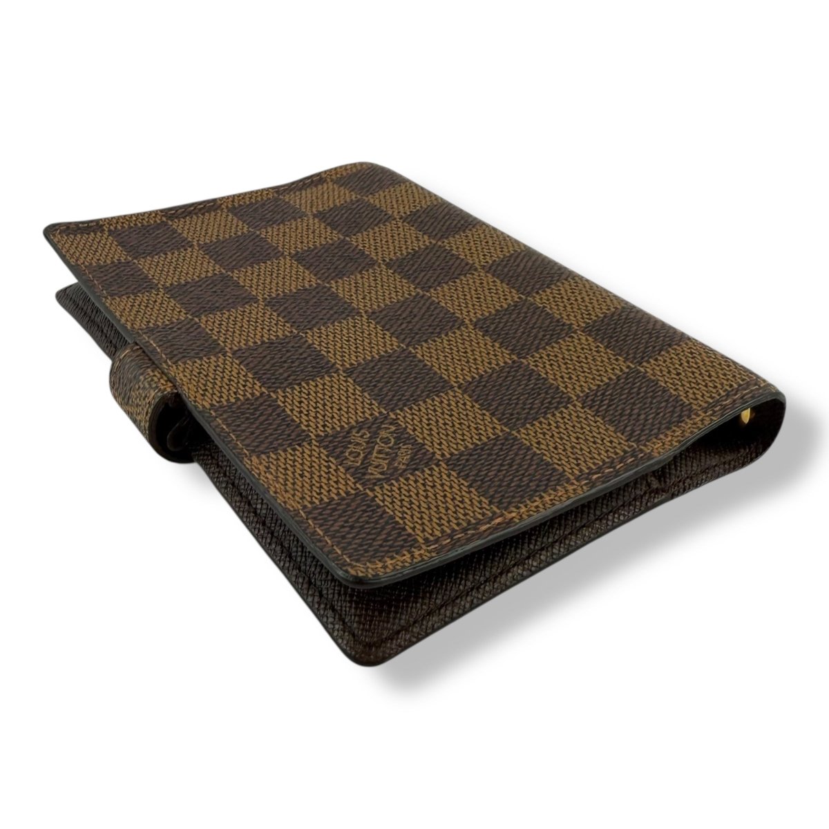 Louis Vuitton Brown Damier Small Ring Agenda Wallet