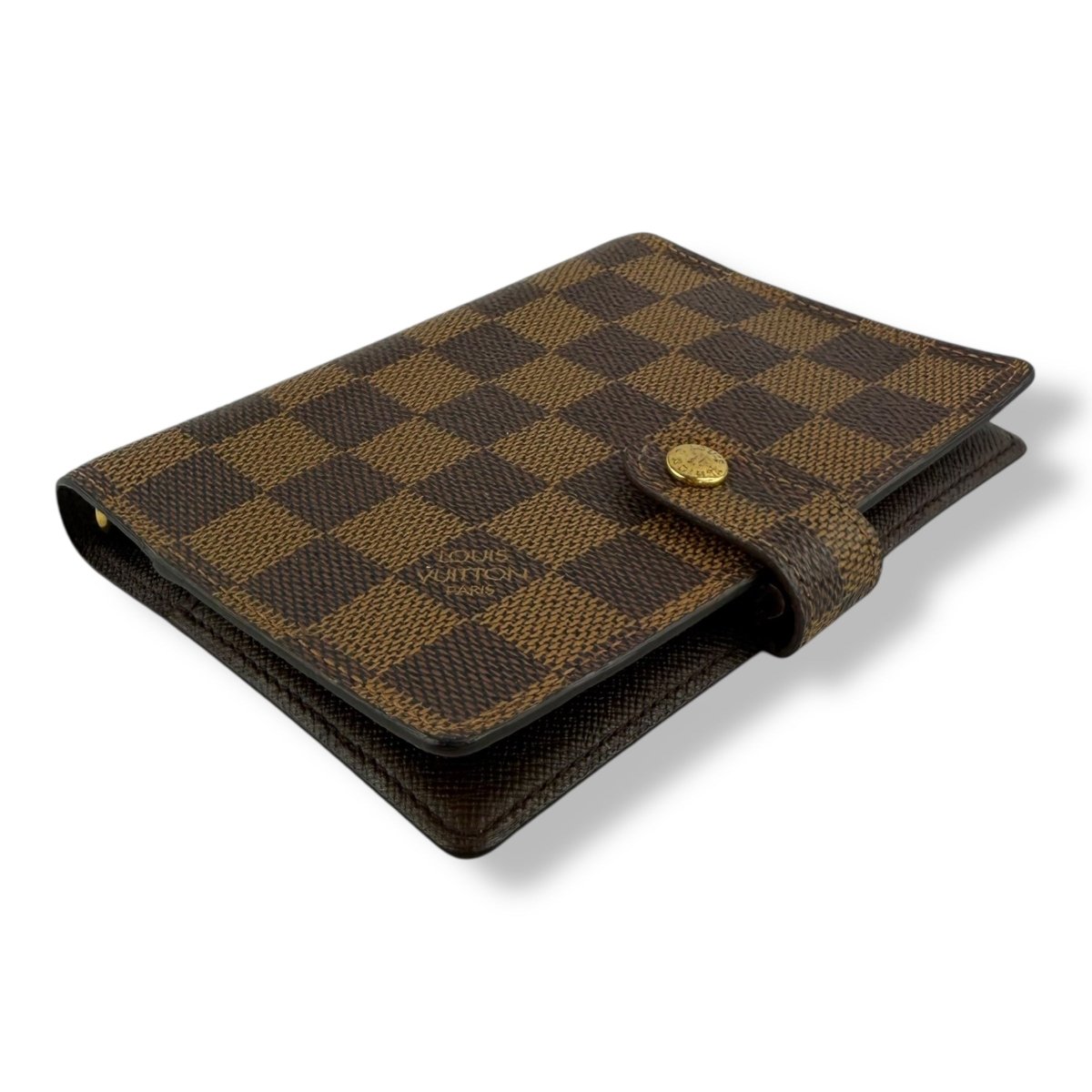 Louis Vuitton Brown Damier Small Ring Agenda Wallet