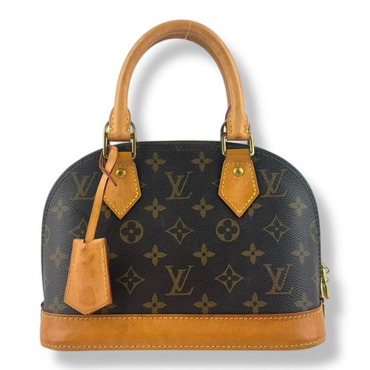 Louis Vuitton Brown Monogram Alma BB Handbag