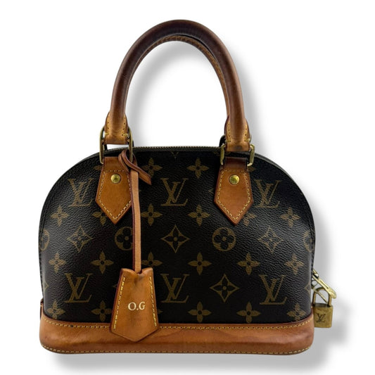 Louis Vuitton Brown Monogram Alma BB Handbag
