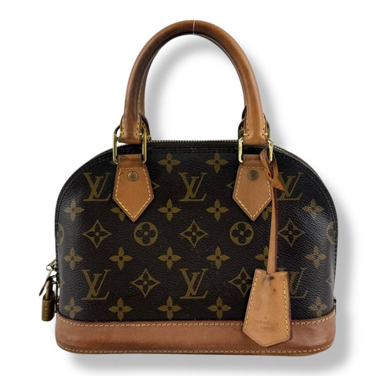 Louis Vuitton Brown Monogram Alma BB Handbag